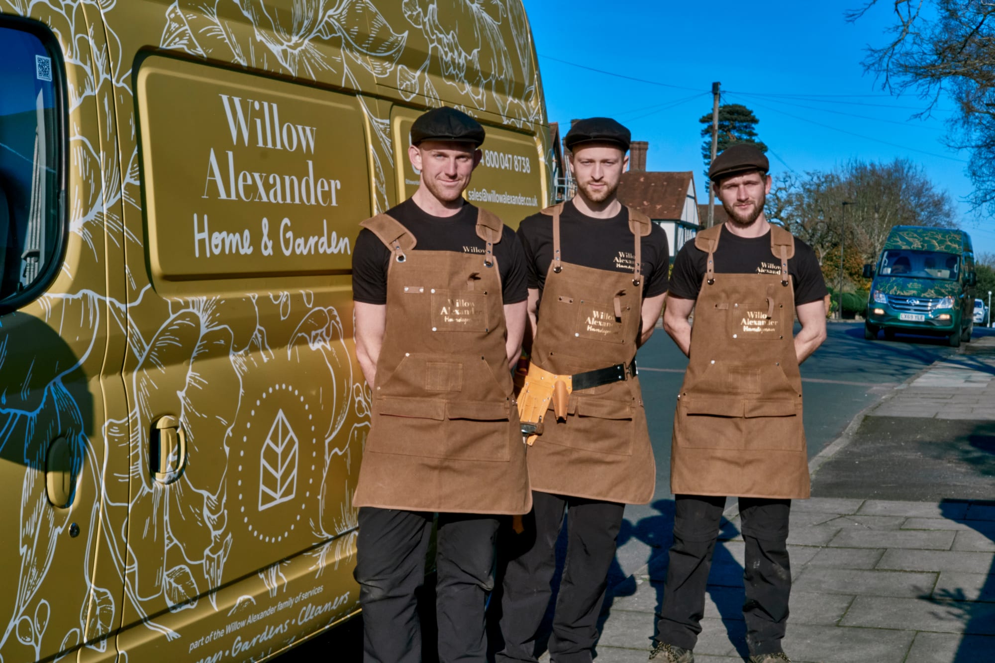 Willow Alexander removals crew of three ready to start a house move